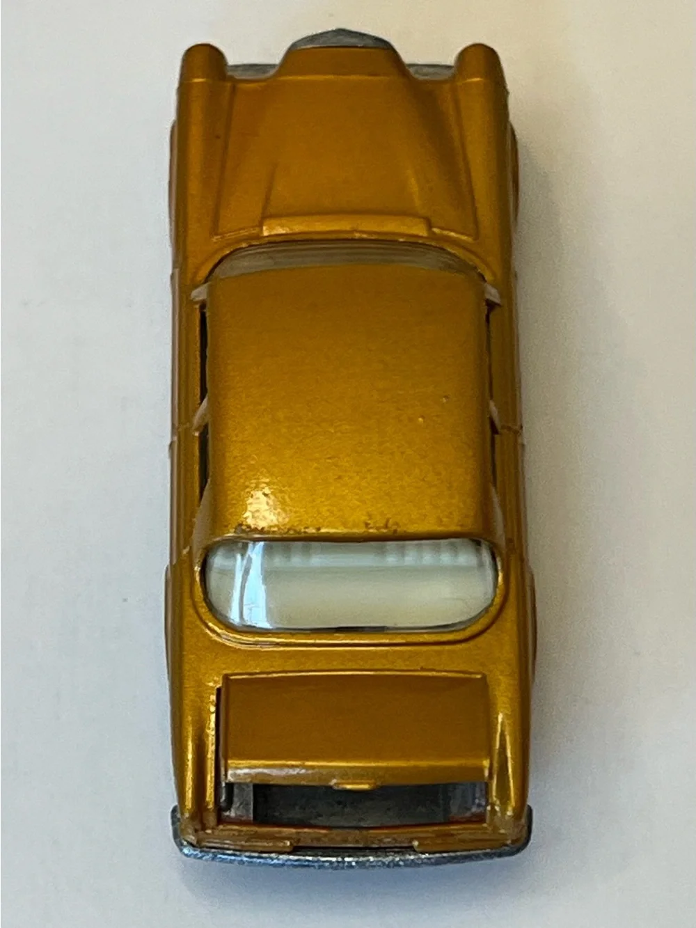 Vintage Matchbox No. 46 Mercedes 300SE Lesney England Metallic Gold